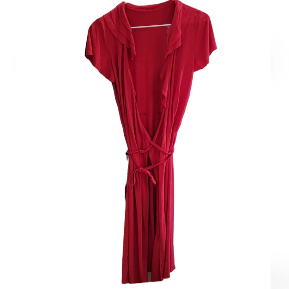 Wrap Around Tie Dress - Picture 3 of 6